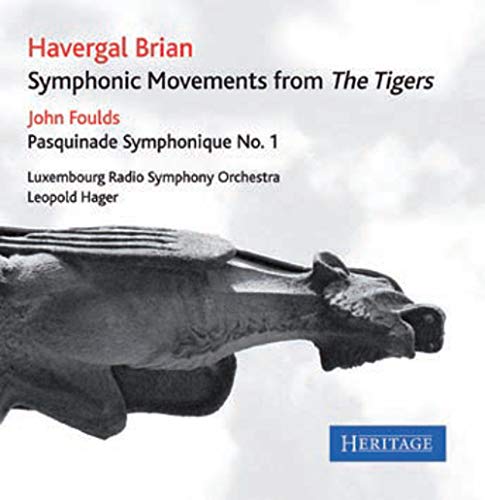 CD cover featuring text and a stone gargoyle against a cloudy sky background.