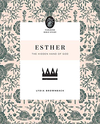 Book cover for “Esther: The Hidden Hand of God” Bible study.
