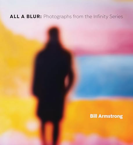 Book cover with blurred figure against colorful, abstract background.