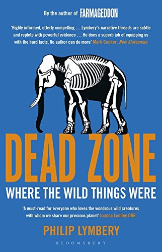 Book cover: "Dead Zone" with a mammoth skeleton and orange text.