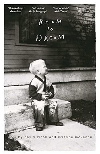 Black and white book cover showing a young child sitting on concrete steps.