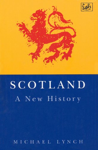 Book cover: "Scotland: A New History" with a red lion emblem.