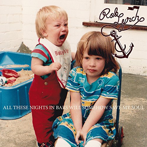 CD cover with a vintage photo of two young children outdoors.