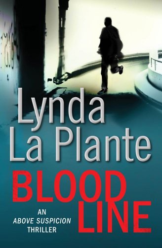 Book cover: “Blood Line” by Lynda La Plante, featuring a running figure.
