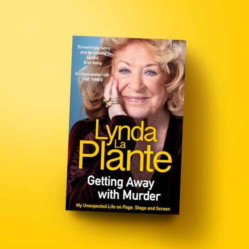 Book cover featuring actress Lynda La Plante, smiling and looking at the viewer.