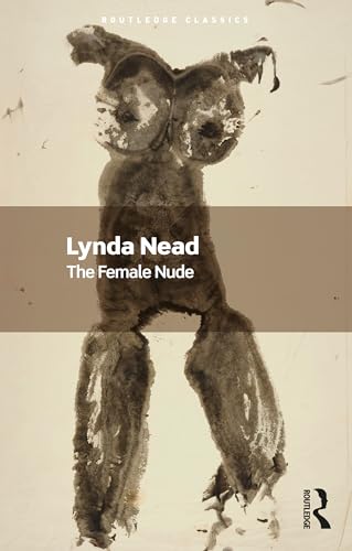 Book cover with abstract brown brushstrokes and title "The Female Nude.
