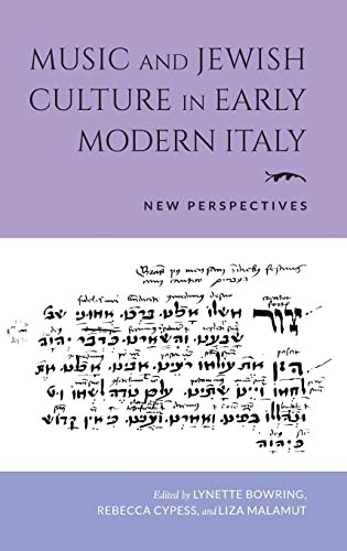 Book cover: "Music and Jewish Culture in Early Modern Italy" with Hebrew text.