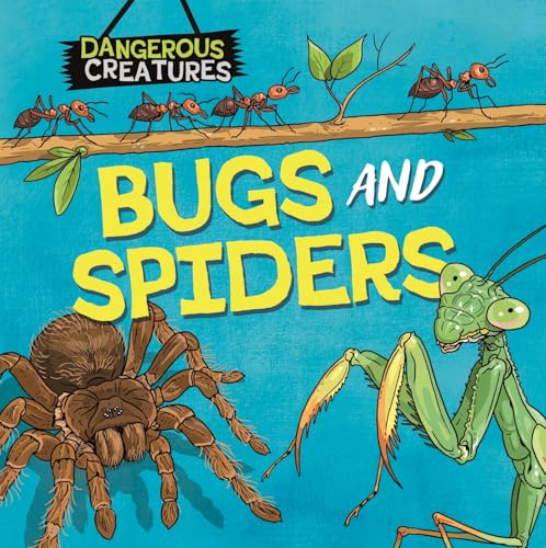 Book cover featuring illustrated ants, spider, grasshopper, and title text.