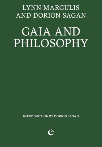 Dark green book cover with white text: "Gaia and Philosophy.