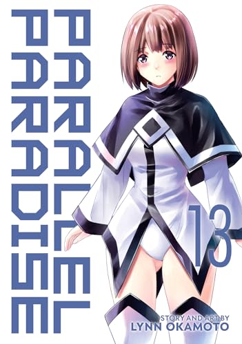 Manga volume cover featuring a young woman in futuristic white and black clothing.