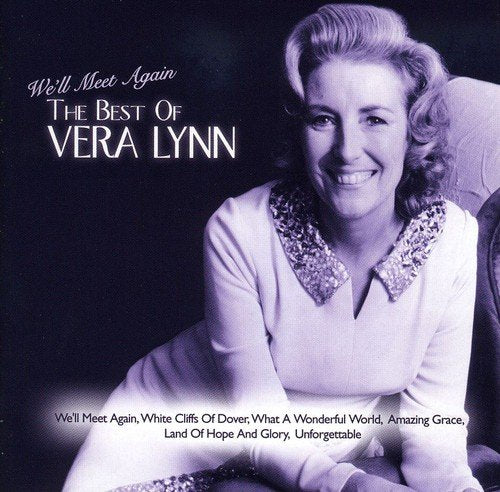 CD cover featuring a portrait of Vera Lynn, smiling and in vintage attire.