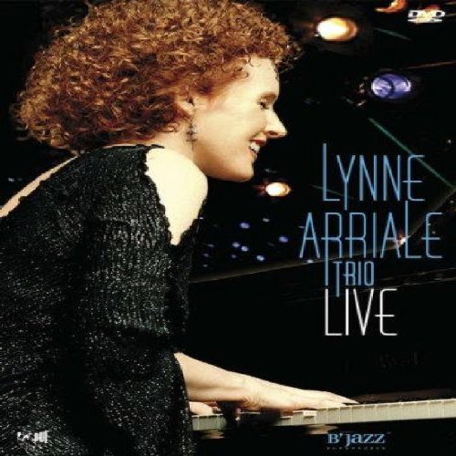 Lynne Arriale at a piano, DVD cover for "Live In Burghausen".