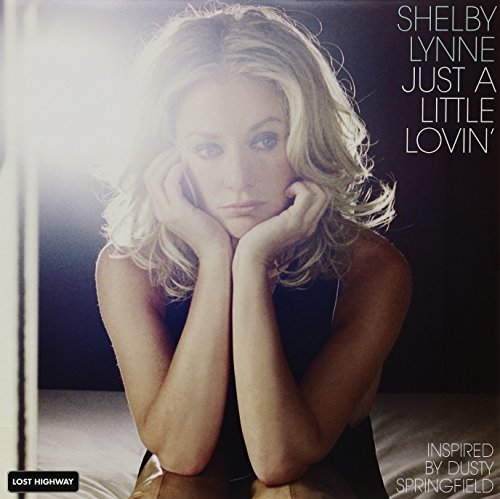Shelby Lynne album cover, "Just A Little Lovin'," portrait of a woman.