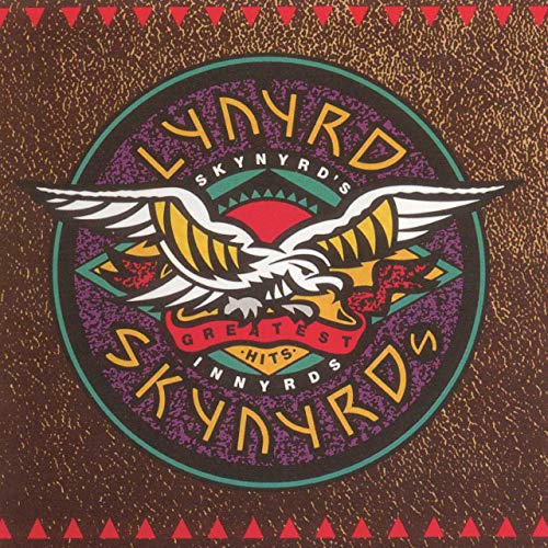 Lynyrd Skynyrd album cover with an eagle inside a circular design.