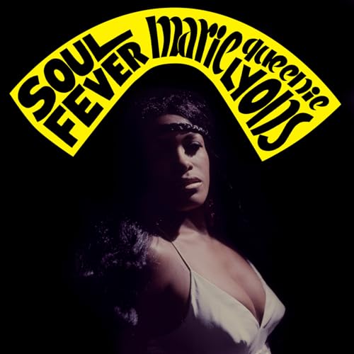 Album cover for Lyons Marie Queenie’s “Soul Fever” featuring a portrait.