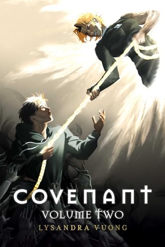 Covenant Volume Two cover: two figures with glowing ropes, dramatic lighting.