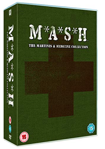 Green M*A*S*H DVD case with a white medical cross symbol.