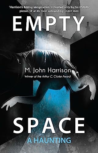 Book cover: dark, shadowy figure falling into a bright, open doorway.