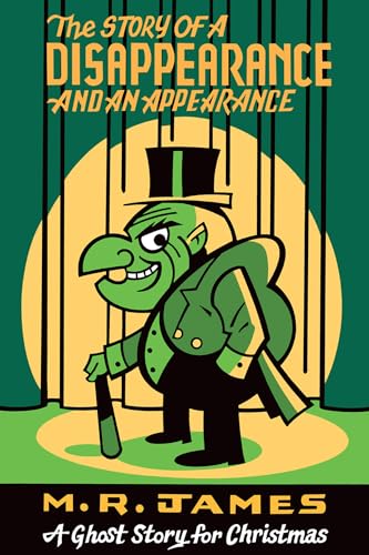 Book cover: cartoon ghost with hat, titled “The Story of a Disappearance.”