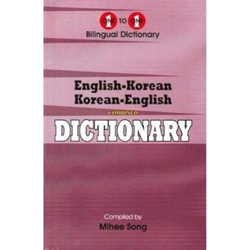 Pink cover of an English-Korean and Korean-English combined dictionary.