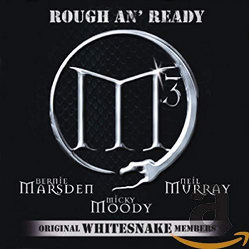 CD cover for "Rough An' Ready" by M3, featuring a silver logo on black.