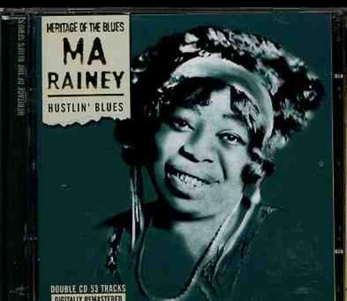 CD case featuring Ma Rainey’s portrait with dark hair and headwrap.