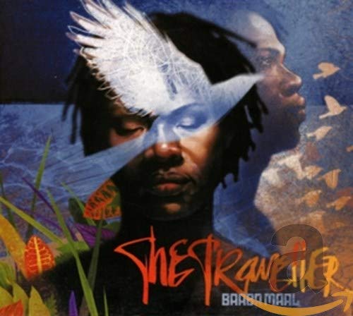 CD cover featuring a man’s face overlaid with a bird and floral elements.