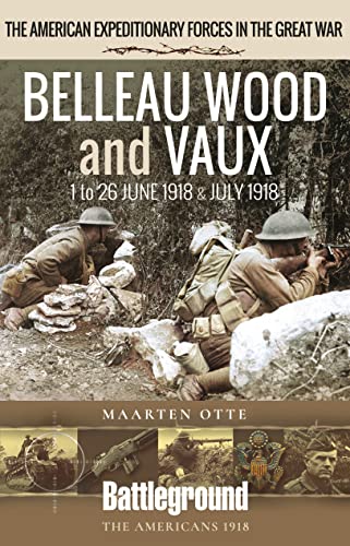 Book cover depicting World War I soldiers in a wooded, rocky landscape.