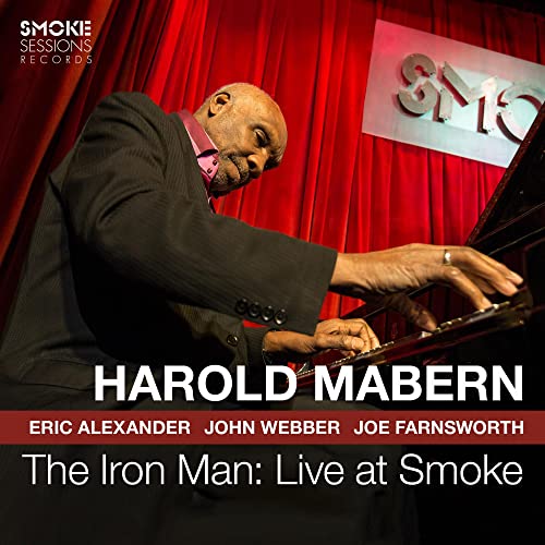 Harold Mabern playing piano live at Smoke, album cover.