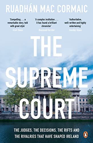 Book cover for “The Supreme Court” featuring a neoclassical building.