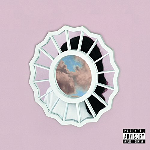 Album cover for Mac Miller’s “The Divine Feminine” with a window and sky.
