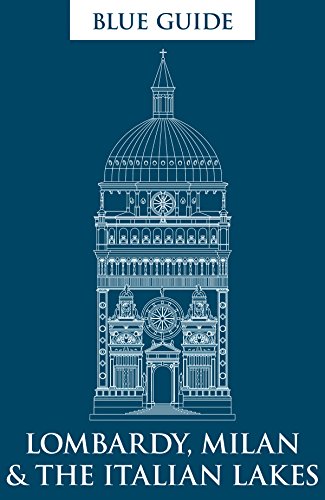Blue Guide book cover with a white line drawing of a cathedral.