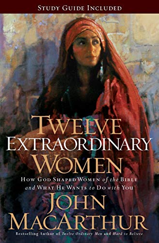 Book cover: "Twelve Extraordinary Women" featuring a painted portrait of a woman.
