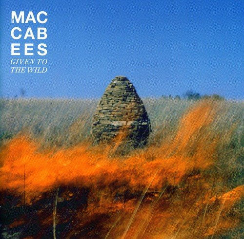 CD cover for Maccabees’ “Given To The Wild” with a stone cairn.