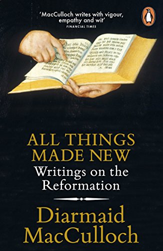Book cover: hands pointing to open, aged book, title “All Things Made New.”