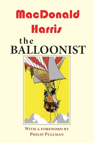 Book cover: "The Balloonist" with a striped hot air balloon illustration.