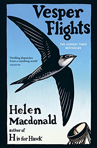 Book cover with a swallow in flight and author Helen Macdonald’s name.
