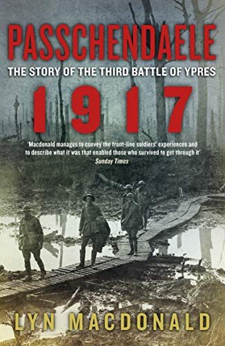 Book cover showing soldiers walking on a wooden path through a muddy battlefield.