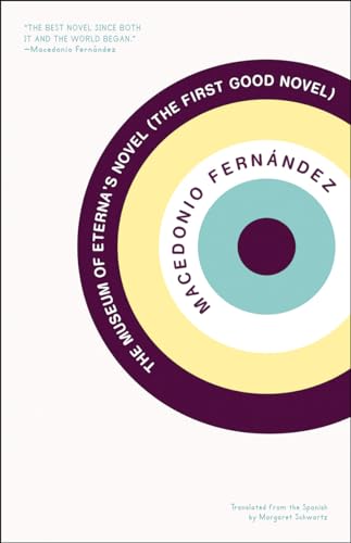 Book cover with concentric circles and text: "The Museum Of Eterna's Novel.