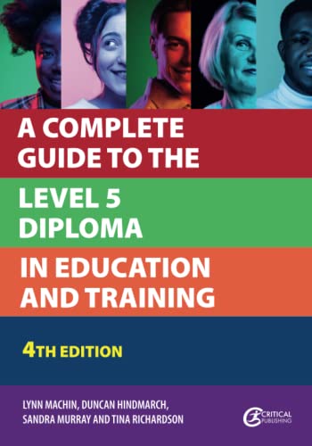 Book cover titled A Complete Guide to the Level 5 Diploma in Education and Training.