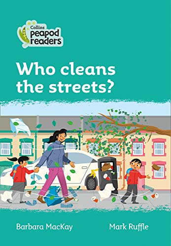 Book cover depicting a street cleaner and children with litter.