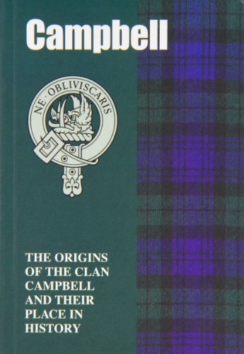 Small booklet with Campbell clan history, Scottish Highlands theme, and minimal illustrations.