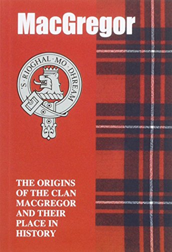 Book cover featuring a Clan MacGregor crest and tartan pattern.