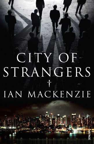 Book cover: silhouetted figures walking towards a city skyline.