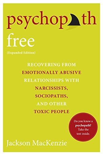 Book cover for Psychopath Free by Jackson MacKenzie with a shark fin icon.