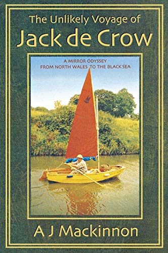 Book cover featuring a man rowing a small yellow sailboat with a red sail.