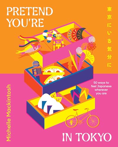 Book cover with colorful illustrations of Japanese objects and text.