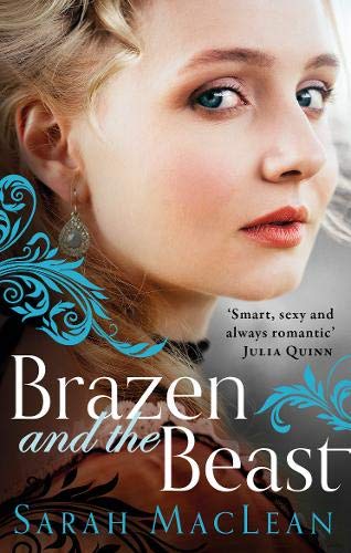 Book cover: close-up of a woman’s face with ornate teal flourishes.