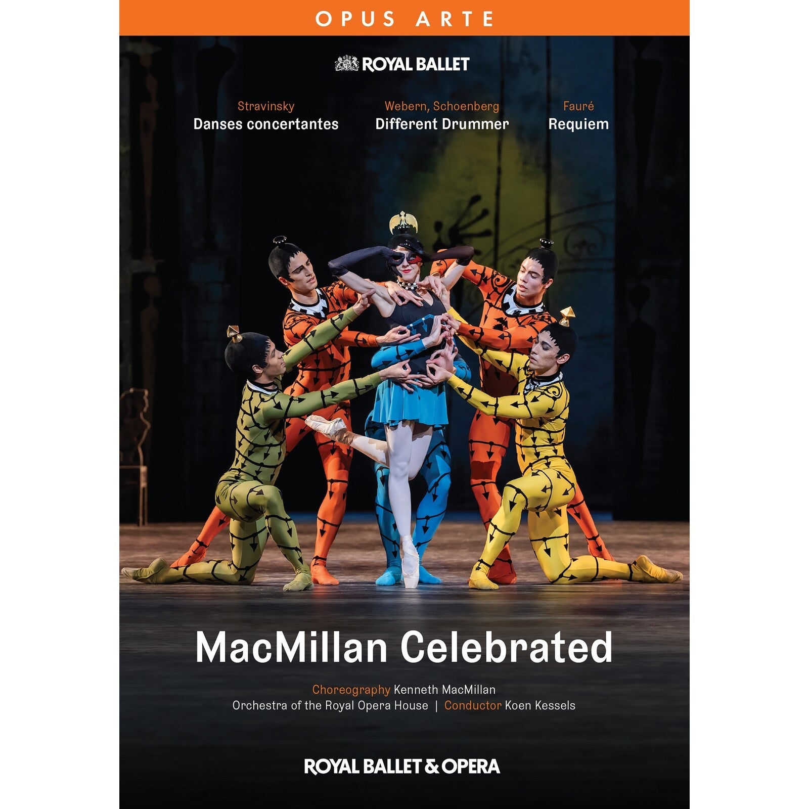 DVD cover featuring ballet dancers in vibrant costumes performing on stage.