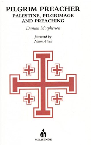 Book cover with red cross and title "Pilgrim Preacher.